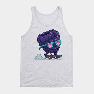 The Blackberry Skater Tank Top